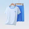 Pijamas para Niños, Conjuntos de Manga Corta para Niños, Ropa de Verano Fina para Niñas para Aire Acondicionado, Conjuntos de Ropa para Casa para Niños Mayores y Pequeños