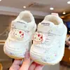 Zapatos para Niños Pequeños Zapatos para Bebés Principiantes 2-3 Años Primavera y Otoño Nuevo Estilo Zapatos para Bebés Suela Suave Antideslizante Malla Transpirable