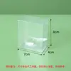 Caja de Embalaje de Plástico Transparente, Tipo Colgante con Gancho, Caja de Embalaje para Mascotas, Espesorado 30 Micras, Personalizable con Impresión a Color