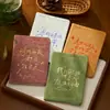 Zaomu A6 Dupont Caderno Série Anos Como Canções Caderno de Bolso Casual e de Aparência Sofisticada com Dourado Caderno