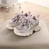 Novos tênis de malha de outono para crianças no atacado, tamanhos 27-31, tênis de sola leve para meninas pequenas, tênis casuais estilo "dad shoes" 6325
