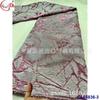 Tecido Jacquard Macio Brocado Bordado Dupla Face com Fio de Ouro e Prata Renda Brocado Africana