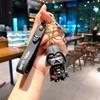 Llavero de Star Wars, llavero de samurái en blanco y negro, llavero de coche, bolso de pareja, colgante, venta al por mayor