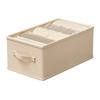 Compartimento para Ropa de Dormitorio Caja de Almacenamiento de Lujo Accesible Miscelánea Pantalones Caja de Almacenamiento Lavable Armario Cesta de Almacenamiento de Gran Tamaño