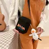 Bolso Bandolera Pequeño Estilo Bosque al por Mayor, Bolso Mini Ligero, Bolso Bandolera de Alto Valor, Bolso Portátil Versátil de Lona para Teléfono para Mujer