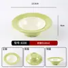 Vajilla de restaurante de comida rápida, juego de cuencos pequeños para platos, cuenco de melamina comercial estilo chino para arroz al vapor de autoservicio para comedores de fábrica, plato de comida rápida