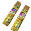 2.5 cm Incienso en Rollo Dorado Sin Humo para el Hogar Sándalo Sin Humo Madera Frutal Carbón Incienso Sin Humo Hecho a Mano Incienso de Adoración Palillos de Bambú para Interiores
