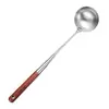 Espátula de Mango Largo de Chef 201 Palosanto Espátula Extendida para Freír Cocina Cocinar Espátula Antiescaldaduras Mayoreo