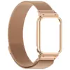 Para Mi Band 9 Pro Pulseira de Metal Milanês com Estrutura de Metal Mi Band 9 Pro Pulseira com Estrutura de Metal Compatível 20m