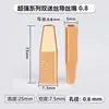 Máquina de Solda Portátil Bico de Cobre Modelo Super Forte para Alimentador de Arame 0.8/1.0/As-12/Bs-16 Bico de Cobre para Solda a Laser Portátil