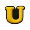 Accesorios para Zapatos Rosas con Letras y Números de Venta Caliente Transfronterizos, Bolsos Bogg, Hebillas Decorativas Desmontables para Zapatos DIY
