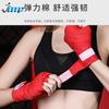 Vendaje de Boxeo Elástico de Amarre Correa de Mano Muay Thai Lucha Sanda Protector Deportivo Envoltura Correa de Mano Protector de Mano para Hombres