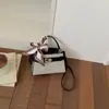 Bolso Kelly de Bloques de Color Retro de Nicho para Mujer, Nuevo Modelo 2026, Elegante Bolso de Hombro y Cruzado, Bolso de Mano Exquisito Versátil, Bolso Cuadrado Pequeño
