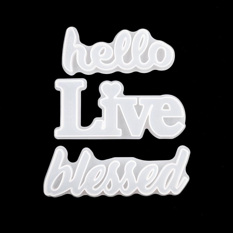 20210202hello和blessedlive字母模具1