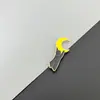 Diseño Creativo Sistema de Sanación para que Elijas Estrellas y Cuelgues Luna Broche Regalo de Confesión para Pareja Insignia de Joyería Cósmica de Metal