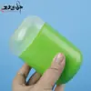 Barril de Proteína en Polvo 150g 200g Botella Transparente de Cápsula Boca Ancha 500g Botella para Tabletas Sólidas 600800g Tanque de Polvo de 1L