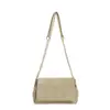 Bolsa de Mão Casual Elegante e Versátil para Mulheres, Novo Estilo Tendência Flip-Top com Textura Fosca, Bolsa de Ombro Único Transversal