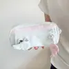 Estuche de Lunares con Alas, Estilo Alto Ins-Tendencia Gran Capacidad Portátil Bolsa de Almacenamiento para Papelería para Estudiantes Mujeres, Estuche para Lápices