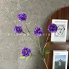 Flores Artificiales con 5 Cabezas, Peonías en Capas para Arreglos de Boda, Accesorios de Fotografía de Alta Gama, Venta al por Mayor para Exportación
