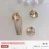 Joias para Manicure Explosivas Luxo Leve Alto Produto Quadrado Gordo Pilhas de Mão Perfuradas Acabamento Bola de Broca Rede Celebridade Super Brilho Acessórios de Unha com Diamantes