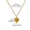 Collar de mariposa con goteo de aceite, no se decolora, joyería de lujo ligero de nicho de verano para mujer, regalo, joyería de acero inoxidable al por mayor