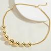 Europeu e Americano venda quente banhado a cobre 14k real ouro contas de cobre pingente personalidade temperamento Net estilo vermelho all-match colar brincos terno mulheres