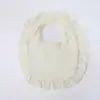 Babero de Clase A para bebé, babero impermeable con volantes para bebé, toalla de saliva de gasa en forma de U para niños, babero de alimentación de tamaño grande
