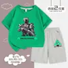Conjunto de Camisetas Delta Action Game Weilong Hacua 2026 Nuevo Estilo para Niños Niños Algodón Puro Manga Corta Pantalones Cortos