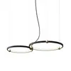 [Personalizado] Lámparas para Dormitorio Candelabro Nórdico Combinación de Diseñador Candelabro Circular para Comedor Modelo Nuevo para Villa