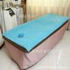 Toalla Especial de Alta Gama para Salón de Belleza con Agujero Toalla Grande Engrosada Absorbente de Agua Masaje Cama de Belleza Toalla con Agujero Estampada con Logotipo