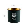 Cenicero Coreano de Acero Inoxidable con Forma de Embudo, Cenicero Creativo Personalizado, Cenicero a Prueba de Viento para Coche, Logo Personalizable