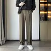 Comercio Exterior Transfronterizo Amazon Aliexpress Pantalones Casuales Caídos para Hombre 2026 Estilo Nuevo de Primavera Pantalones Largos Sueltos Venta al por Mayor en Stock