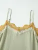 Al por mayor 2026 Primavera Nuevo Estilo Europeo y Americano Top Camisola de Encaje para Mujer 7250