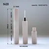 Novo tubo aplicador de cílios com ponta dupla de 5ml, tubo vazio com cabeça de escova de dupla finalidade, tubo para rímel de cílios, frasco para sérum de crescimento de cílios, embalagem cosmética