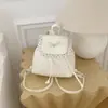 Moda Femenina Popular Súper Trendy Nueva Primavera/Verano 2026 Bolso Versátil de Hombro Simple/Doble Diseño de Nicho Casual