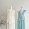 Atuendo playero estilo vacacional camisola transparente vestido camisón mujer principios de verano vestido pequeño único y hermoso