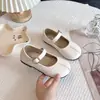Zapatos de piel dulces para niñas 2026 nueva moda de primavera y otoño para niños, zapatos casuales versátiles de princesa
