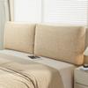 Cojín Suave con Respaldo para Mesita de Noche, Soporte Lumbar para Cama, Cojín para Habitación Tatami, Lino, Extraíble y Lavable, Moderno y Sencillo