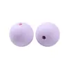 Contas de Silicone de 15mm, Pulseira de Contas Redondas DIY, Chaveiro, Acessórios de Joias, Contas Soltas Atacado em Estoque