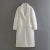 ZA comércio exterior transfronteiriço moda feminina item quente 2026 verão novo moda europeia e americana cor sólida casaco de veludo macio