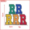 En stock Toalla de Letras de Doble Capa Bordado Parche de Insignia Bordada Pegatina de Tela Accesorios para Ropa Accesorios Suministro Directo de Fábrica