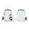 Marca de moda europeia e americana Hellstar Hell Star de verão para lazer esportivo shorts de água masculinos e femininos