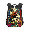 Mochilas Escolares Populares de Mickey para Niños, Mochilas Estampadas para Estudiantes, Mochilas para Jardín de Niños que Protegen la Espalda y Reducen la Carga, Ligeras al por Mayor Transfronterizas