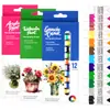 Pintura Gouache Acuarela Acrílica Transfronteriza de 6 ml 12 Colores Set de Pintura Acrílica para DIY Pintura para Estudiantes de Arte