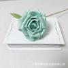Simulação de rosa de diamante único arranjo de flores para auditório de casamento layout de estrada fabricantes de decoração para casa atacado flores falsas