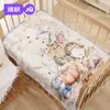 JQ Jingqi impermeable lavable algodón puro transpirable Clase A sábana para cuna de bebé toalla sanitaria para período menstrual para bebés y niños