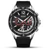 Explosiones transfronterizas megir Reloj de Hombre Deportivo Multifuncional Calendario Impermeable Reloj de Cuarzo Hombre 2083G