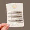 Pinza BB mate simple 2026 nuevo estilo pinza para el cabello para mujeres, pinza de flequillo lateral de alta gama, pasador de flequillo para la frente, accesorio para el cabello