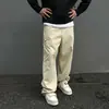 Calça Casual Reta Versátil para Esportes ao Ar Livre, Moda Tendência Unissex, Alta Qualidade, Confortável, Design Simples