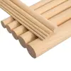 Bastão de Tronco de Pinheiro Bastão de Tronco de Madeira Bastão de Madeira Sólida para DIY Suporte de Fitness Haste para Pendurar Roupas Haste de Cortina Bastão de Yoga Lote